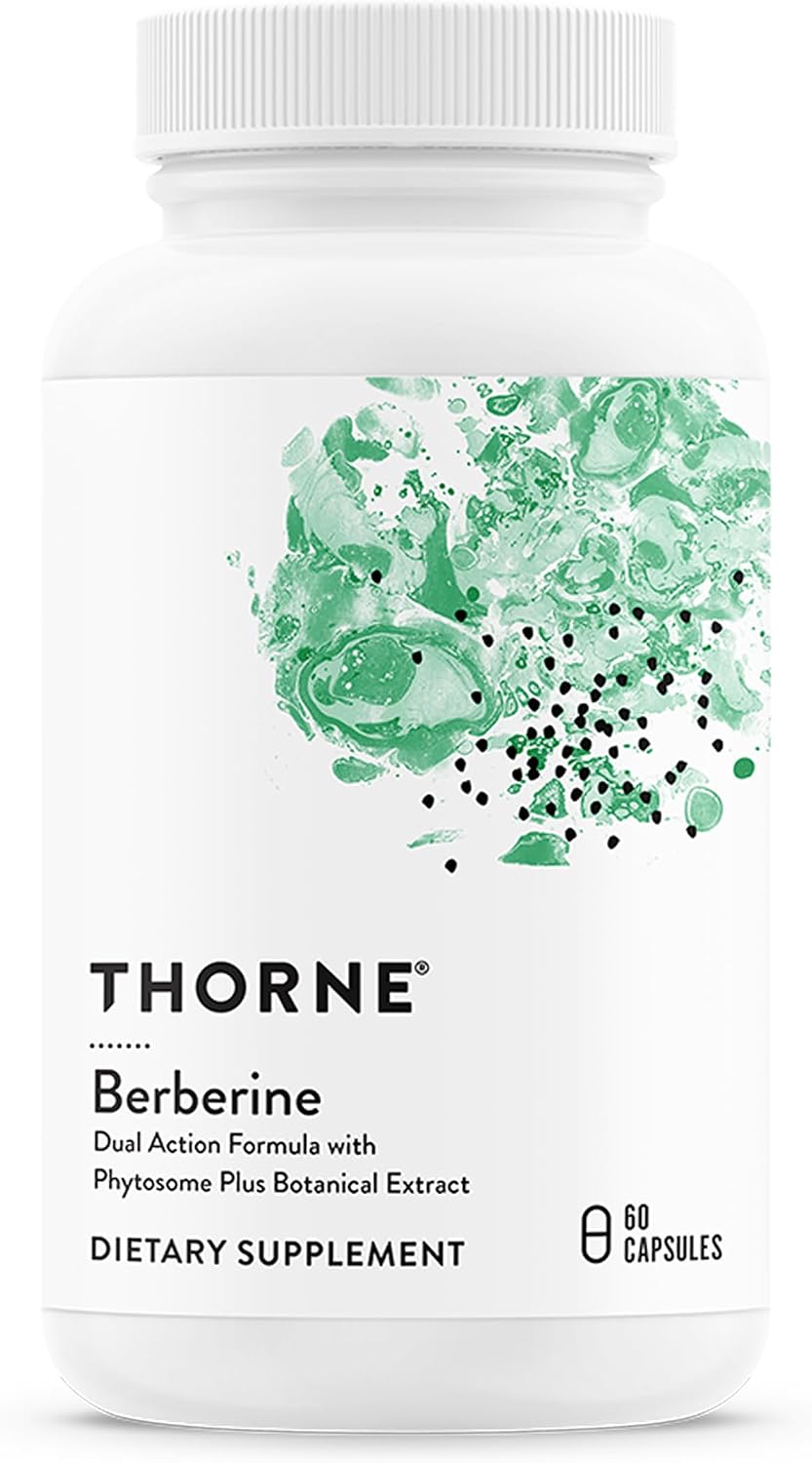 Thorne Berberine (Dual Action) berberine supplement bottle